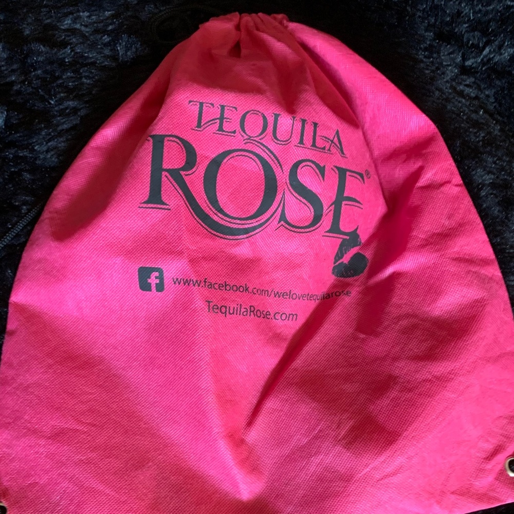 • Tequila Rose Hot Pink Drawstring Bag